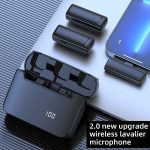 Kabelloses Lavalier-Mikrofon mit Geräuschunterdrückung und Ladeetui, S13 Dual Microphone Black USB-C/Type-C Interface, S13 Dual Microphone Black 8 Pin Interface, S13 One To Two Yellow Case USB-C/Type-C Interface – Bild 9