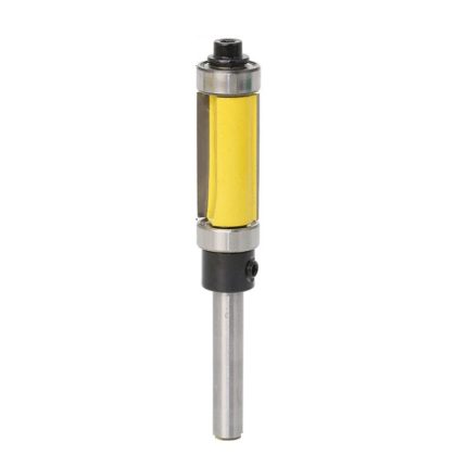 Doppellager-Trimmmesser, Holzbearbeitungsfräser, 1/4x1/2x25cm Yellow, 1/4x1/2x25cm Black, 1/4x1/2x38cm Yellow