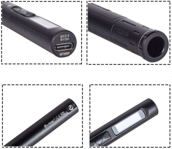 Mini-Lötkolbenstation, Lötwerkzeug, TS80-Main, TS80-More US Plug, TS80-More EU Plug – Bild 6