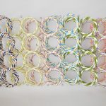 Multifunktionaler faltbarer 28-Ring-Schalständer, zufällige Farblieferung, 28-ring Scarf Stand – Bild 3