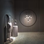 Bartheke, modernes Restaurant, Schlafzimmer, Nachttisch, kreative Persönlichkeit, einfacher kleiner Kronleuchter, Single Head Black, Single Head Brass, Single Head Silver, Three-head Combination Black, Three-head Combination Brass... – Bild 6