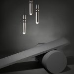 Bartheke, modernes Restaurant, Schlafzimmer, Nachttisch, kreative Persönlichkeit, einfacher kleiner Kronleuchter, Single Head Black, Single Head Brass, Single Head Silver, Three-head Combination Black, Three-head Combination Brass... – Bild 7