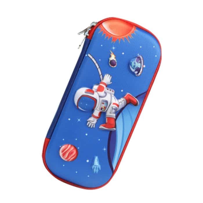 S-888 Grundschule Cartoon EVA Federmäppchen Anti-Fall 3D Briefpapier Box Farbe zufällige Lieferung, Spacewalk, Astronaut, Rabbit, Dancing Kitten – Bild 1