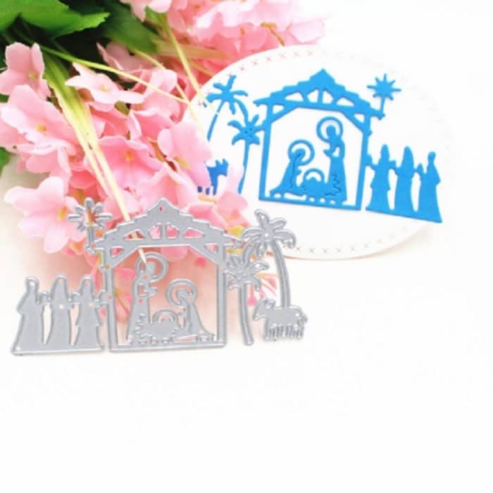 Haus Schneidemesser Die Schneidebuch Album Grußkarte Metall Prägeform – Bild 2
