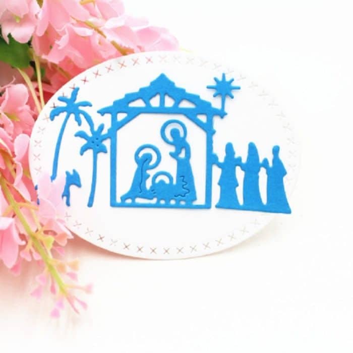 Haus Schneidemesser Die Schneidebuch Album Grußkarte Metall Prägeform – Bild 4