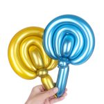 2 Packungen dicke 260 Metallstreifen, magische Ballons, Vorbereitung, Styling, Urlaub, Party-Dekoration – Bild 5