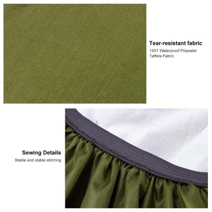 Verstellbare wasserdichte, staubdichte Rucksack-Regenhülle, tragbare, ultraleichte Schutzhülle, 35L, 45L, 55-60L, 70L, 80L – Bild 4