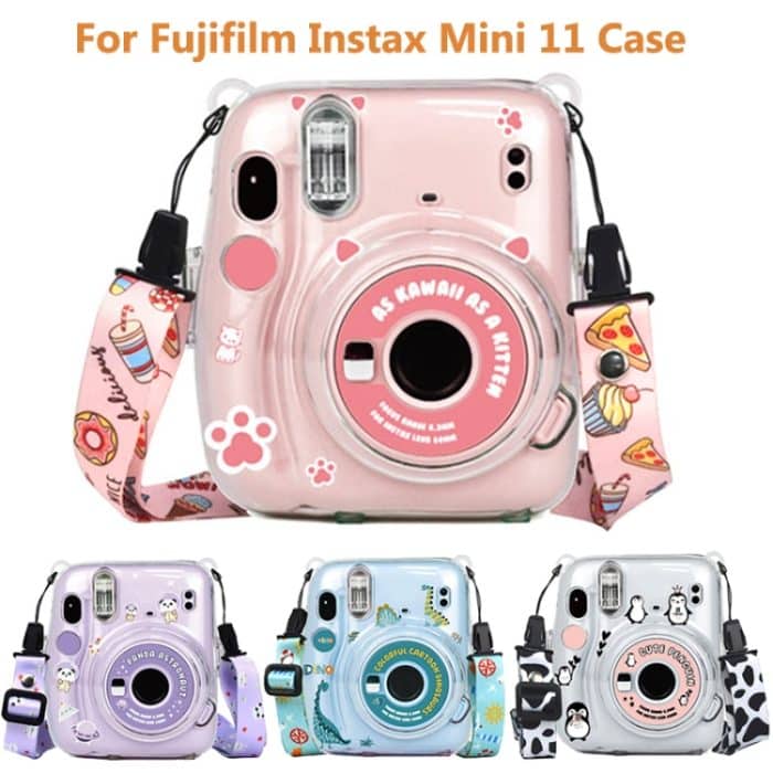 Für Fujifilm Instax Mini 11 5sets Aufbewahrungstasche + Schultergurt + Aufkleber 3 in 1 Set, 3 In 1 Set(Set 1), 3 In 1 Set(Set 2), 3 In 1 Set(Set 3), 3 In 1 Set(Set 4), 3 In 1 Set(Set 5), 3 In 1 Set(Set 6), 3 In 1 Set(Set 7), 3 In 1 Set(Set 8) – Bild 3