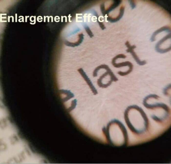 15-fache Monokularlupe, tragbare Taschenlupe, Reparaturkarte – Bild 4