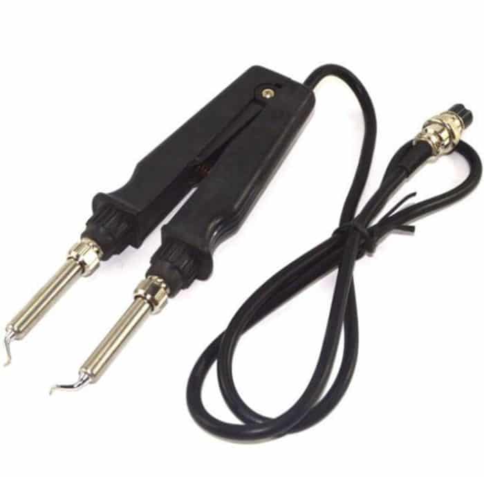 TBD0424168801A.jpg Doppelte Lötkolbenpinzette 902 Griffzange Elektrischer Lötkolbenclip Lötstationszubehör, 902 – Bild 1