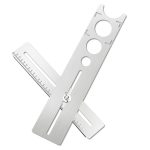 Fliesen-Universal-Lochpositionierer Multifunktionale Marmorperforationsmessung Einstellbare Wandfliesen-Messvorrichtung