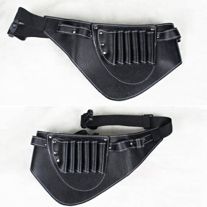 Friseur Haarschneider Kamm PU Leder Taille Tasche Barber Shop Haar Werkzeuge – Bild 6