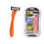 3 Stück fünfschichtiger Einweg-Schneidkopf aus Edelstahl, manueller Einwegrasierer – Bild 6