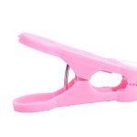 12 PCS Mixed-Color Haushalt Multifunktionale Kunststoff-Sockenclip Kleidung Unterwäsche Trocknungsclip – Bild 3
