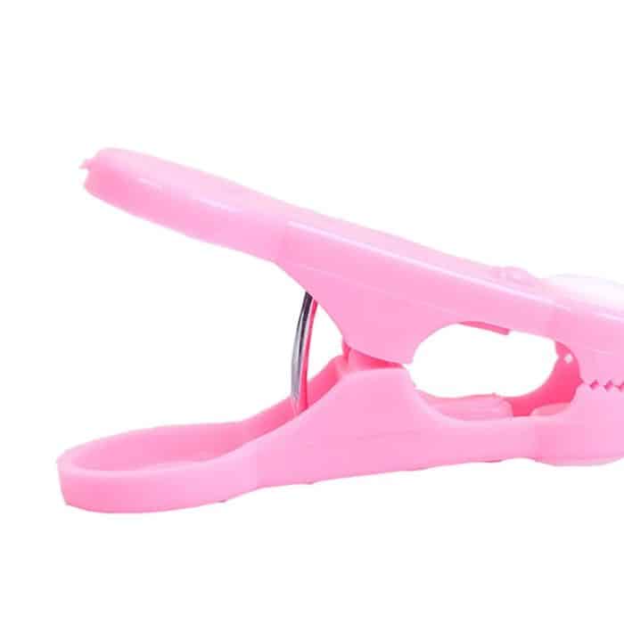 12 PCS Mixed-Color Haushalt Multifunktionale Kunststoff-Sockenclip Kleidung Unterwäsche Trocknungsclip – Bild 3