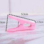 12 PCS Mixed-Color Haushalt Multifunktionale Kunststoff-Sockenclip Kleidung Unterwäsche Trocknungsclip – Bild 4