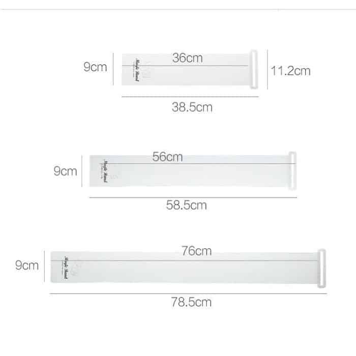 10 PCS Kleidung Magic Band Roll Strap Selbstklebende Umreifung Gürtel Kleidung Finishing Lagerung Gürtel, Small, Medium, Large – Bild 3