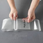 10 PCS Kleidung Magic Band Roll Strap Selbstklebende Umreifung Gürtel Kleidung Finishing Lagerung Gürtel, Small, Medium, Large – Bild 4