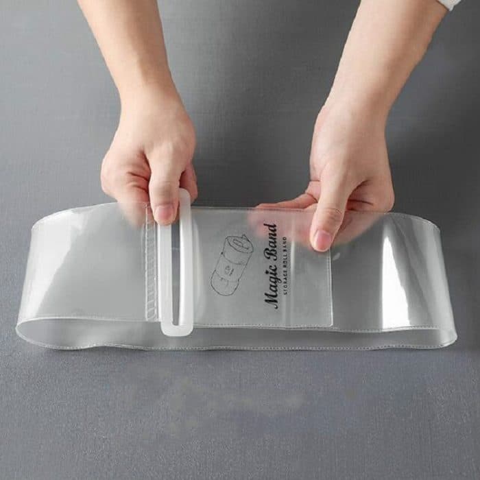 10 PCS Kleidung Magic Band Roll Strap Selbstklebende Umreifung Gürtel Kleidung Finishing Lagerung Gürtel, Small, Medium, Large – Bild 4