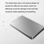 Netac K330 Hochgeschwindigkeits-2,5-Zoll-Fingerabdruck-verschlüsselte mobile Festplatte, Kapazität:, 1TB, 2TB – Bild 3