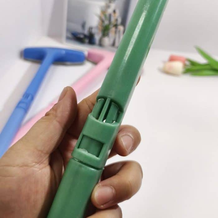 2 Stück abnehmbare Bildschirmbürste mit langem Griff, Anti-Diebstahl-Netzreiniger, multifunktionale Staubentfernungsrille, Bildschirmreinigungsbürste – Bild 5