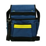 Elektriker-Wartung, verstellbare Hardware-Werkzeug-Gürteltasche mit mehreren Taschen, Multifunktions-Aufbewahrungstasche, Black, Blue – Bild 5