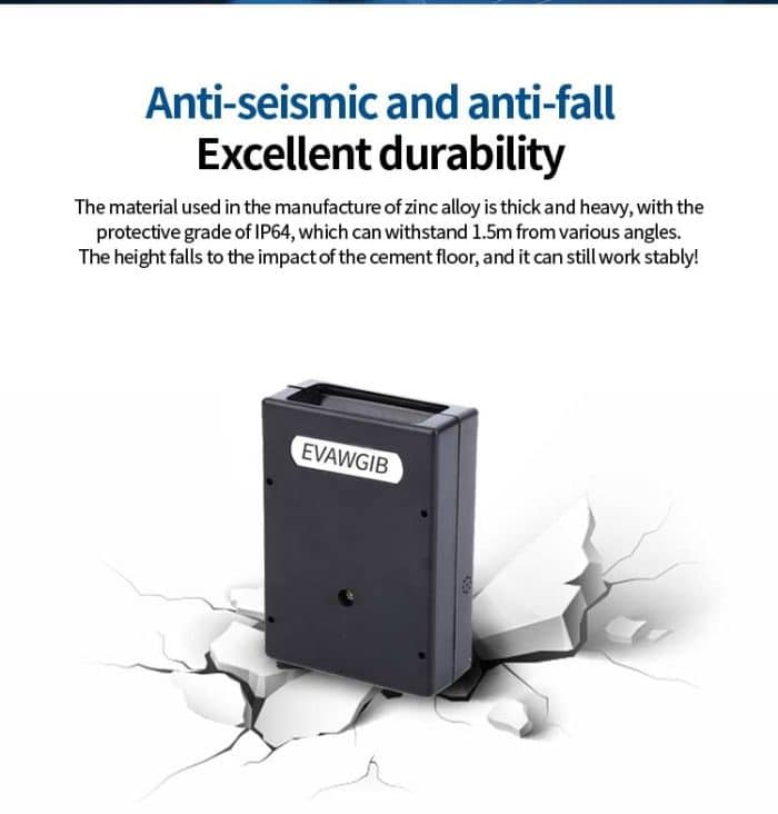 EVAWGIB DL-X720 Rotlicht-1D-Barcode-Scan-Erkennungs-Engine, 1D Red Light USB Interface, 1D Red Light RS232 Interface, 1D Red Light TTL Interface – Bild 4