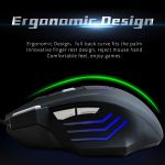 MOS7 7 Tasten One-Click Combo Benutzerdefinierte Tastaturkürzel Spielmäuse, Kabellänge: 2 m – Bild 5