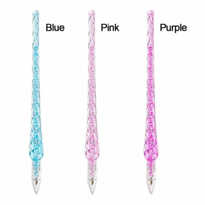 10 Stück Diamant-Malstift zum Selbermachen, Kreuzstich, Stickerei, Basteln, Nähen, Diamant-Malwerkzeug, Diamond Painting Pen (Pink), Diamond Painting Pen (Blue), Diamond Painting Pen (Purple) – Bild 2