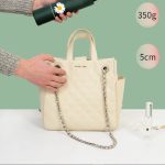 GD Daisy Vinyl Sunny And Rain Umbrella Anti-UV Shade Sunscreen Three Folding Umbrella – Bild 8