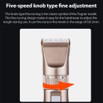 JIANDA X1 Haarschneider Elektrischer Haarschneider Wiederaufladbare elektrische Fader für erwachsene Kinder Plug & Play-Rasierer – Bild 5