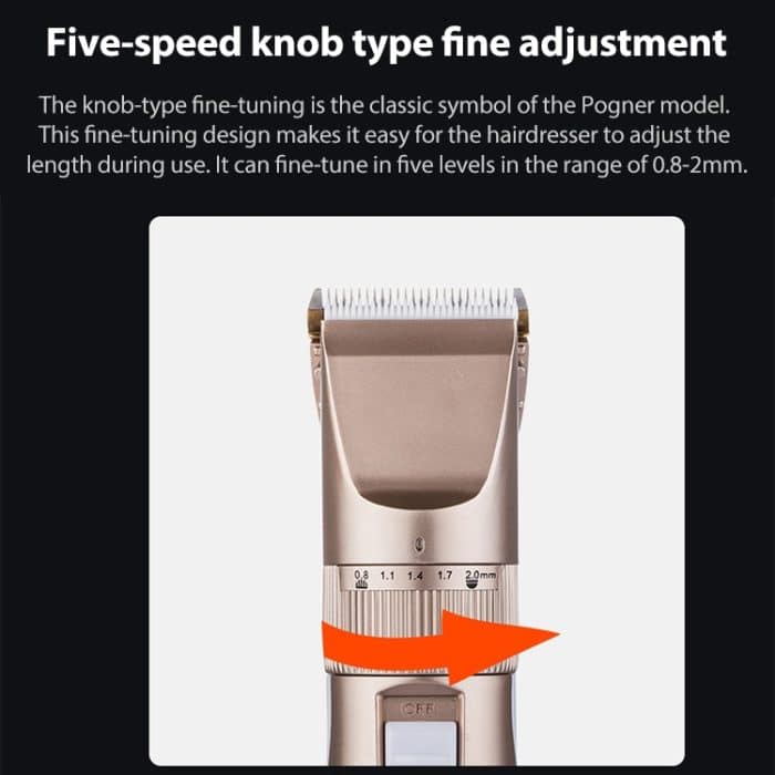 JIANDA X1 Haarschneider Elektrischer Haarschneider Wiederaufladbare elektrische Fader für erwachsene Kinder Plug & Play-Rasierer – Bild 5