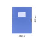 2 PCS Deli 5683 Aktenbox A4 Kunststoff-Aktenbox 55 mm Office-Aufbewahrungsbox Informationsbox – Bild 3