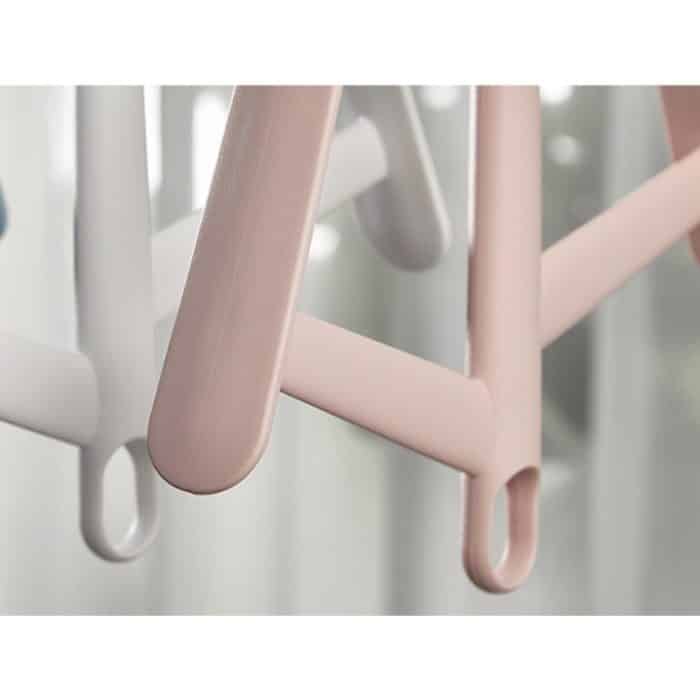 4 PCS Multifunktionale winddichte Outdoor-Kleiderständer Balkon Schuhregal Zufällige Farbe – Bild 7