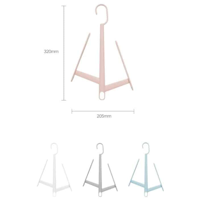 4 PCS Multifunktionale winddichte Outdoor-Kleiderständer Balkon Schuhregal Zufällige Farbe – Bild 8