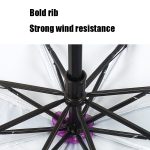 Sonnenblumen-Vinyl-Sonnenschutz, doppelschichtiger Sonnenschutz, UV-Regenschirm, faltbarer Regen- und Sonnenschirm mit doppeltem Verwendungszweck – Bild 5