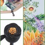 Sonnenblumen-Vinyl-Sonnenschutz, doppelschichtiger Sonnenschutz, UV-Regenschirm, faltbarer Regen- und Sonnenschirm mit doppeltem Verwendungszweck – Bild 6