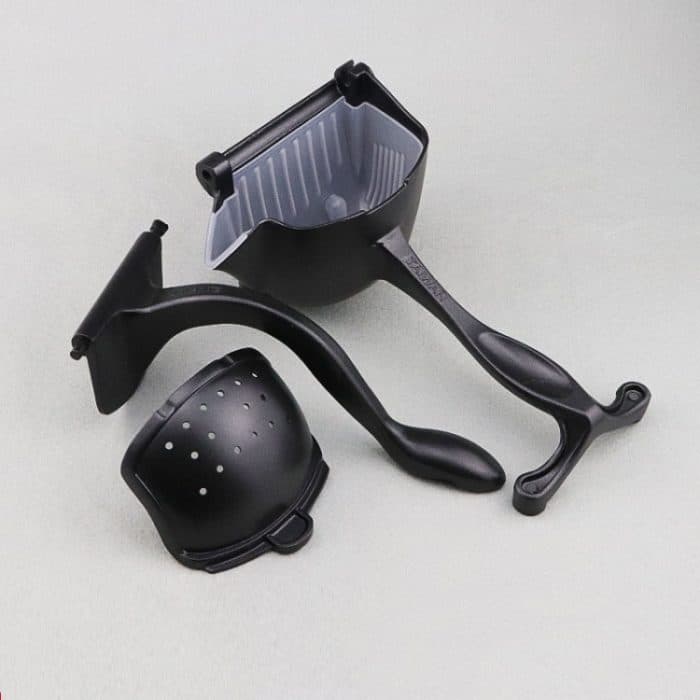 Abnehmbarer manueller Entsafter aus Aluminium für Zitronen, Wassermelonen und Orangen, Silver, Gold, Titanium Black, Rose Red, Black – Bild 3