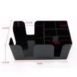 Coffee Shop Multifunktionale Papierhandtuch Stroh Aufbewahrungsbox – Bild 8