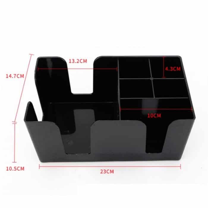 Coffee Shop Multifunktionale Papierhandtuch Stroh Aufbewahrungsbox – Bild 8