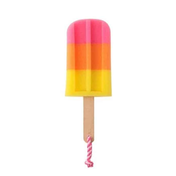 3 PCS Kreative Eis Form Küche Schwamm Wischen Stick Eis Schwamm Pinsel Küche Geschirrspülschwamm Scheuerschwamm, Ice Cream Shape Sponge – Bild 1
