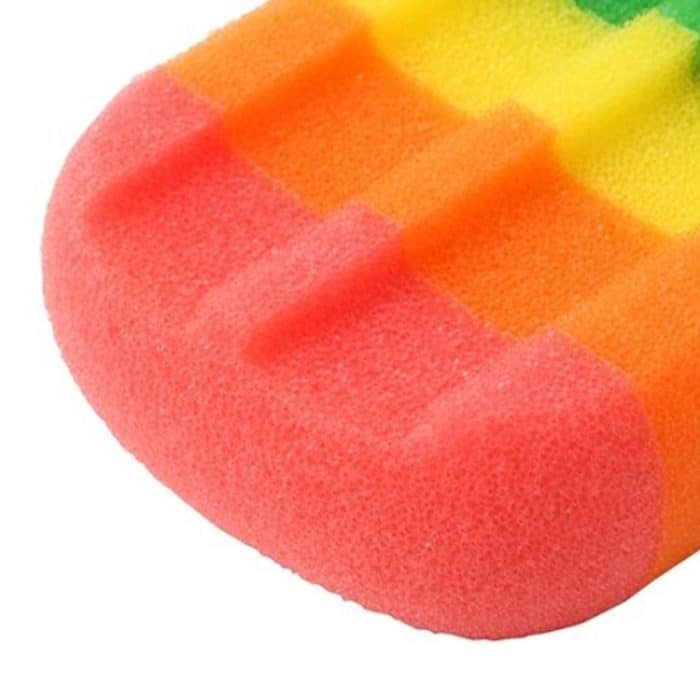 3 PCS Kreative Eis Form Küche Schwamm Wischen Stick Eis Schwamm Pinsel Küche Geschirrspülschwamm Scheuerschwamm, Ice Cream Shape Sponge – Bild 2