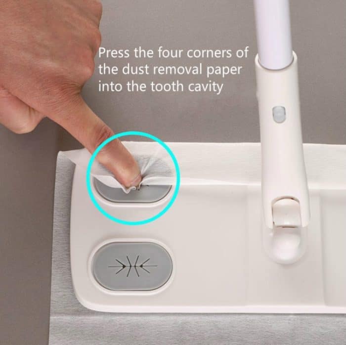 Antistatischer Staubentfernungswischer Verstärkter gehärteter kleiner Flachwischer – Bild 9