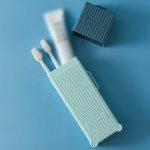 4-teiliges Reise-Waschbecher-Zahnbürstenbox, tragbares Set, kreative Geschäftsreise-Zahnaufbewahrungsbox – Bild 6