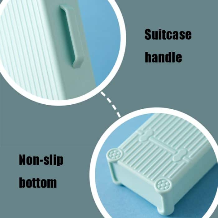 4-teiliges Reise-Waschbecher-Zahnbürstenbox, tragbares Set, kreative Geschäftsreise-Zahnaufbewahrungsbox – Bild 7