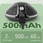 M203 2,4 GHz 5 Tasten 1600 DPI Drahtlose Optische Maus Computer Notebook Büro Hause Stille Maus, 2.4G, 2.4G+Bluetooth – Bild 5