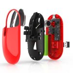 M203 2,4 GHz 5 Tasten 1600 DPI Drahtlose Optische Maus Computer Notebook Büro Hause Stille Maus, 2.4G, 2.4G+Bluetooth – Bild 6