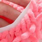 2 Stück Chenille Lazy Mopping Schuhüberzug Sauberer Boden Abnehmbarer und waschbarer Mopp Zufällige Farbe – Bild 9