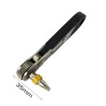 19-in-1 1/4 Ratschenschlüssel-Bit-Set, Mini-Bit-Set, manueller Schraubenschlüssel, Red Handle, Black Handle – Bild 3