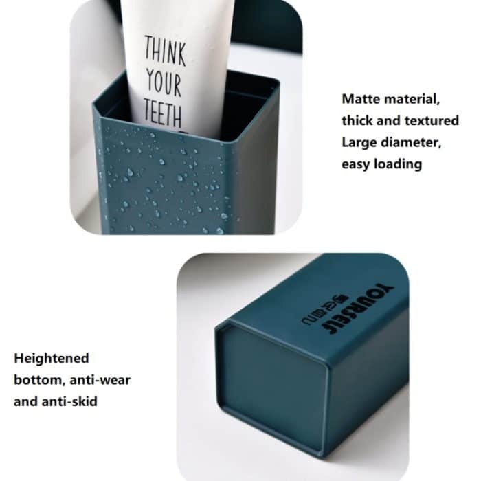 5-teiliges tragbares Zahnbürstenfass-Gurgelbecher, einfaches Reiseset – Bild 8